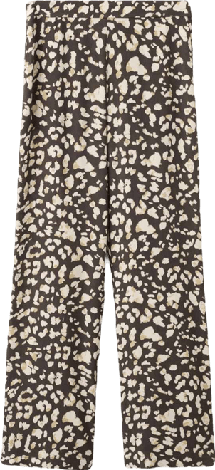 Women's Elastic Waist Printed Pants