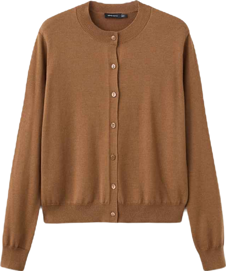 Women's Chunky-Knit Wool-Blend Cardigan