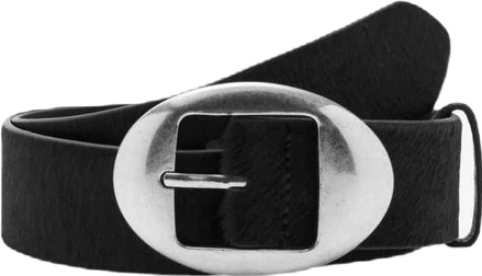 Women's Leather Fur Belt