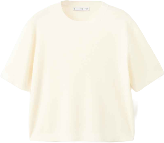 Women's Short-Sleeved Wool Sweater