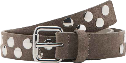 Women's Studded Suede Belt