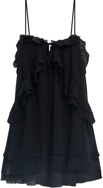 Women's Ethereal Square Neck Mini Dress