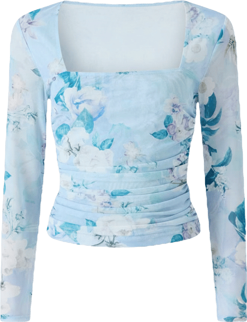 Women's Zinia Knit Square Neck Top