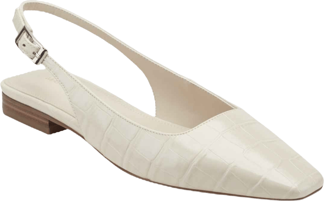 Women's Gelli Square Toe Slingback Dress Flats