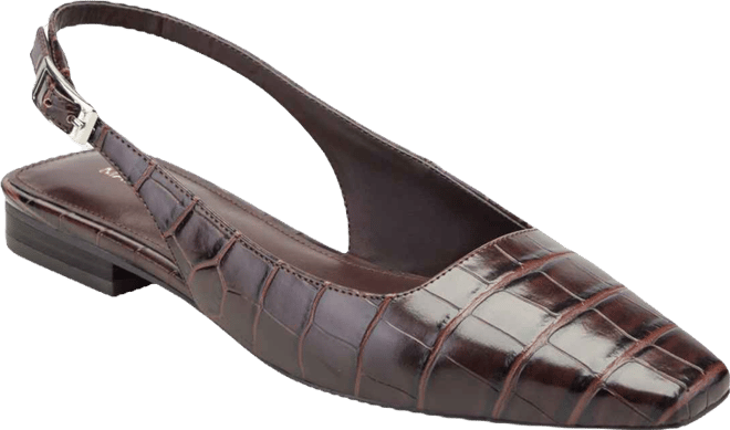 Women's Gelli Square Toe Slingback Dress Flats