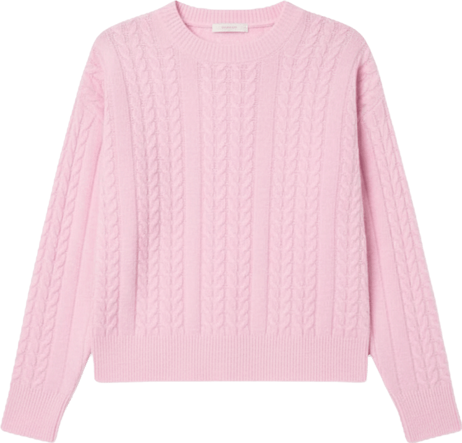 Women's Braided Knitted Sweater