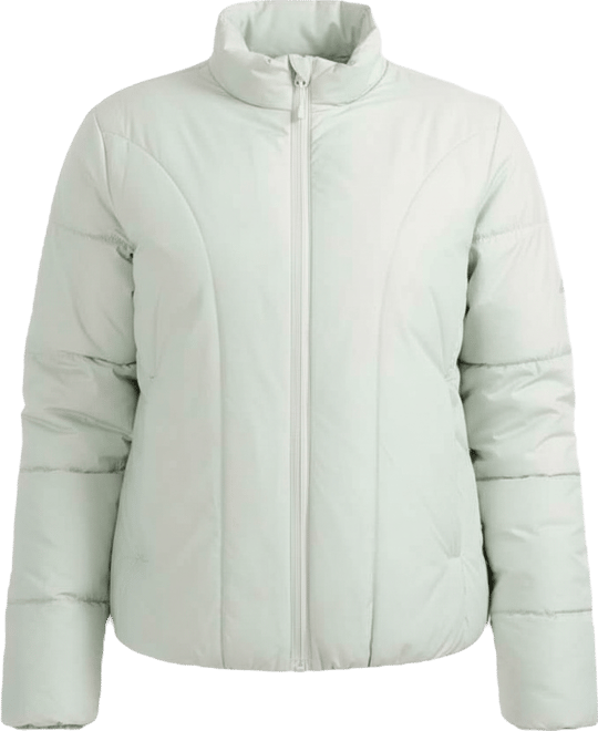Women's down jacket with synthetic filling