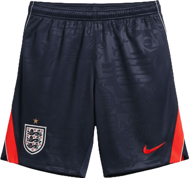 Inglaterra visitante 2026 Stadium Shorts de fútbol Nike Dri-FIT Replica para hombre