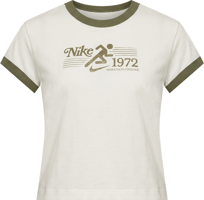 Nike Sportswear 女款滾邊 T 恤