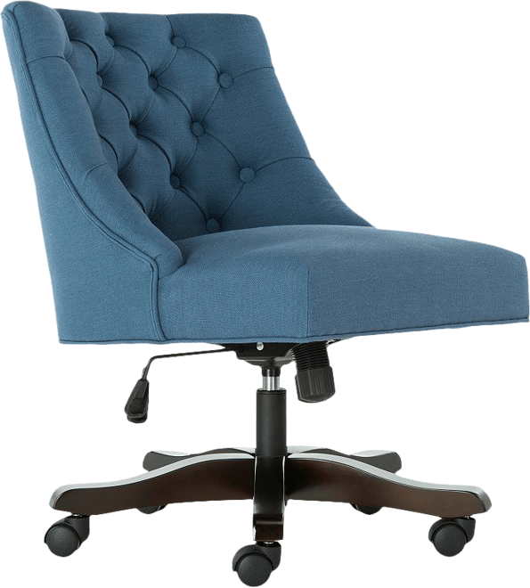 Tufted Swivel Desk Chair