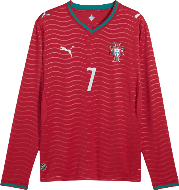 Portugal 2026 Home Player Men's Long Sleeve Soccer Jersey | PUMA