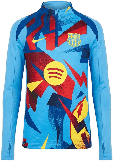 FC Barcelona Strike Fourth Maglia da calcio per allenamento pre-partita Nike Dri-FIT – Ragazzo/a