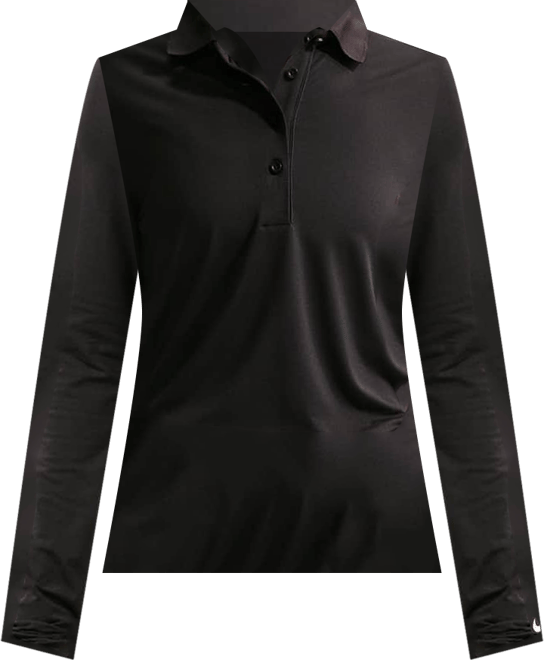 Nike Golf Club Women's Dri-FIT UV Long-Sleeve Golf Polo