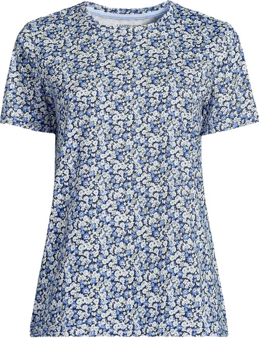 Women's Tall Relaxed Supima Cotton Crew Neck T-Shirt