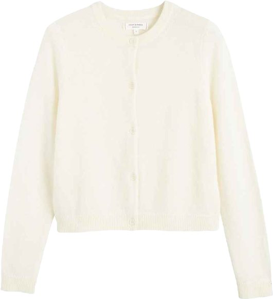 Women's Pure Cashmere Summer Cropped Cardigan