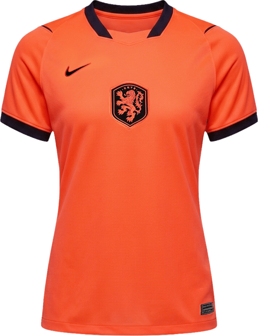 Países Bajos local 2026 Stadium Jersey de fútbol Nike Dri-FIT Replica para mujer