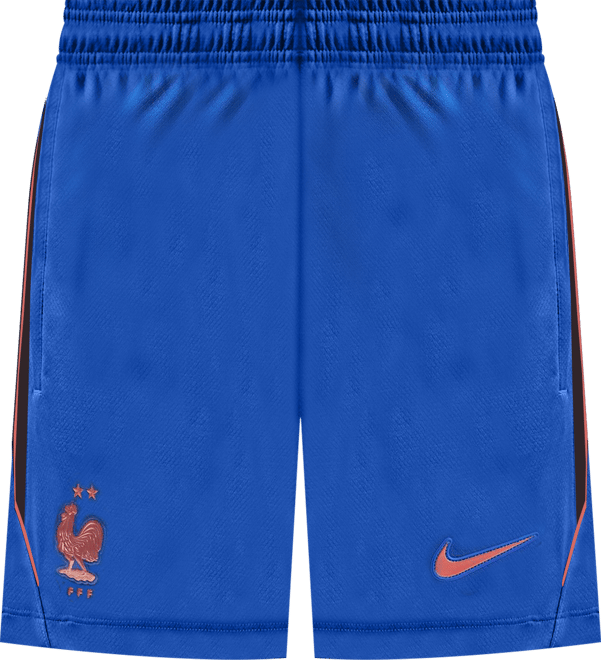 Γαλλία Strike Ποδοσφαιρικό πλεκτό σορτς Nike Dri-FIT για μεγάλα παιδιά