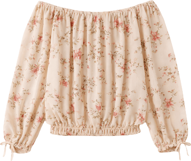 Petite Off-The-Shoulder Top, Macy's Exclusive