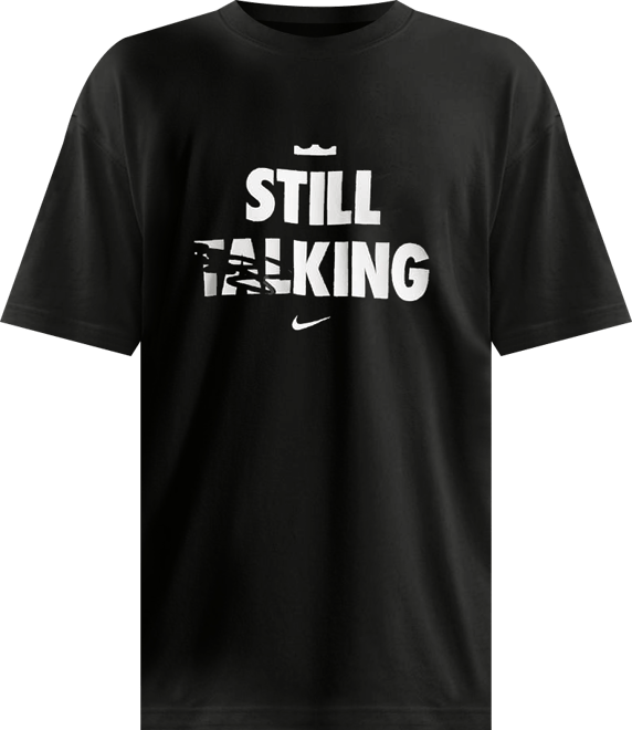 LeBron 'Shut Up and Dribble' Nike Men's Basketball T-Shirt