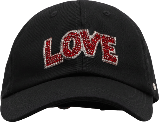 Caviar Love Embellishment Baseball Cap