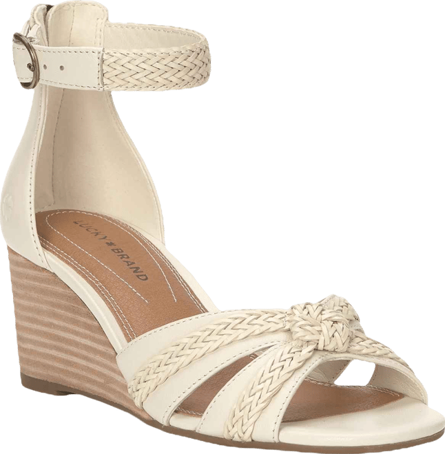 Women's Jaelah Criss-Cross Braided Wedge Sandals