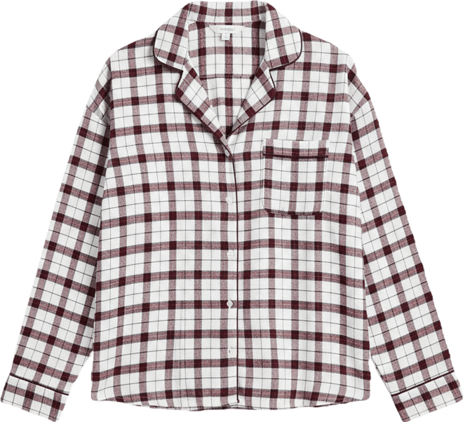 Women's Flannel Pyjama Top
