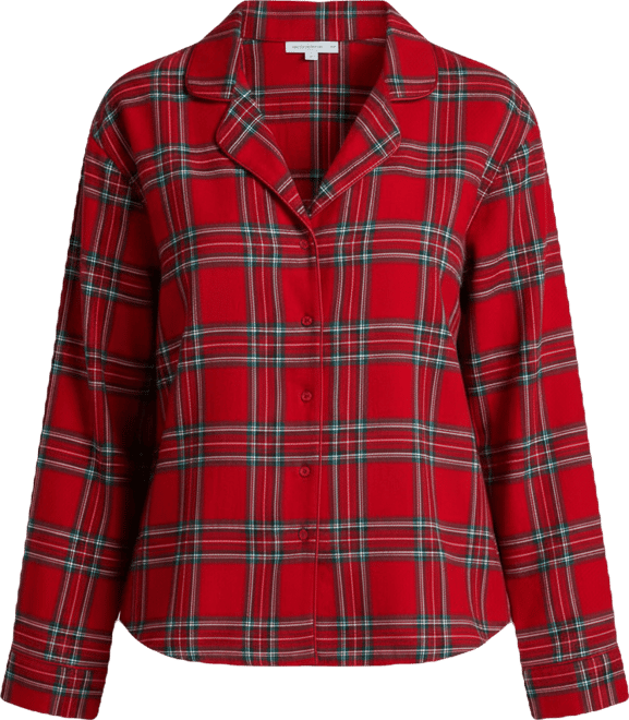 Women's Flannel Pyjama Top