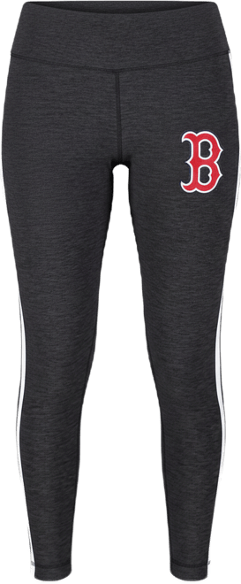 Women's Charcoal/White Boston Red Sox Centerline Knit Leggings