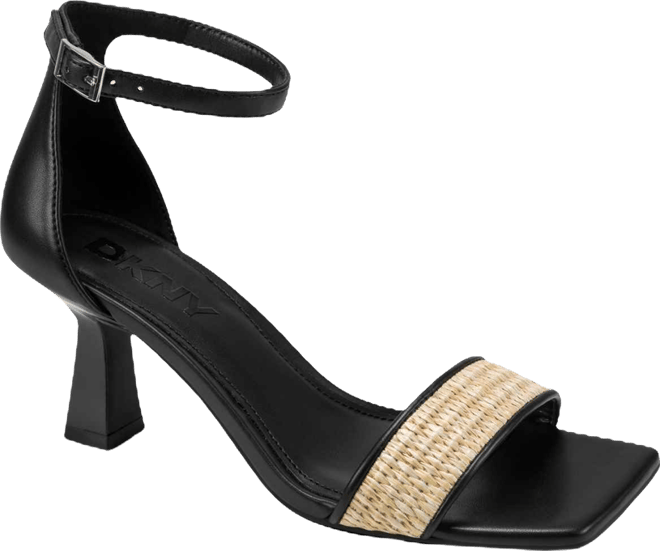 Women's Krazz Raffia Ankle Strap Sandals