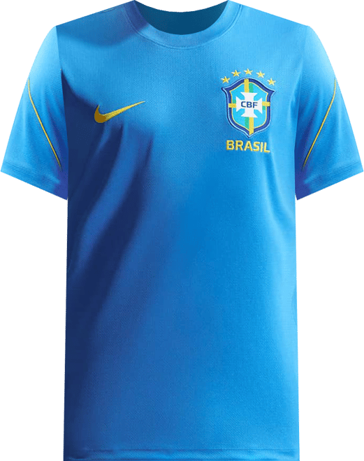 Brazil Strike Men's Nike Football Dri-FIT Short-Sleeve Top