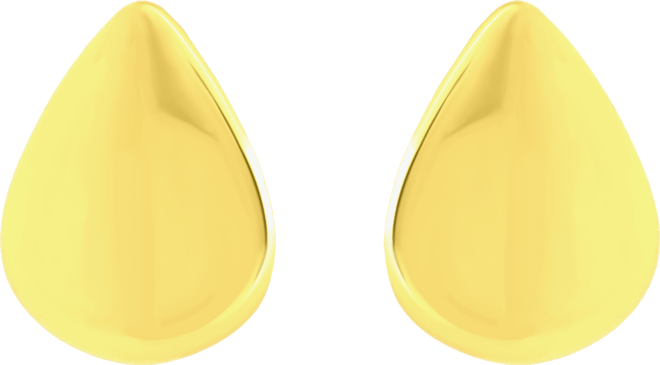 18k Gold Over Sterling Silver Circle Door Knocker Drop Post Earrings, Macy's Exclusive