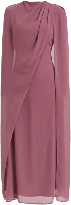 Women's Modest Chiffon Dress