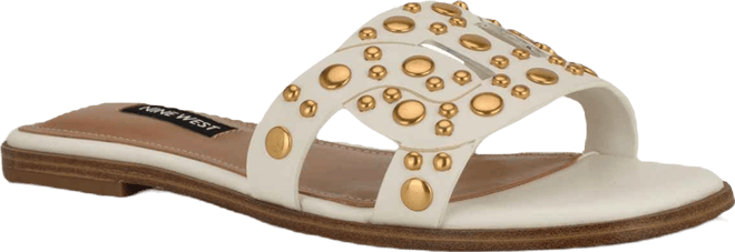 Women's Gomaz Embellished Flat Slip-On Sandals