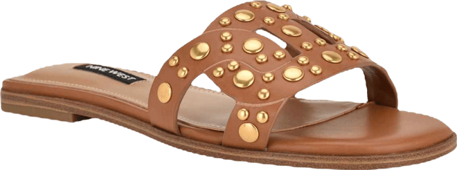 Women's Gomaz Embellished Flat Slip-On Sandals