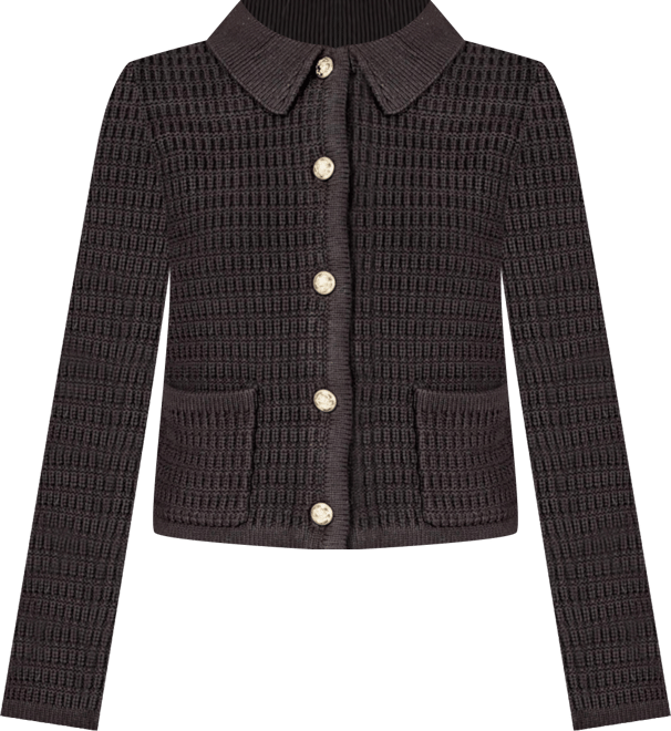 Women's Button-Front Knit Sweater