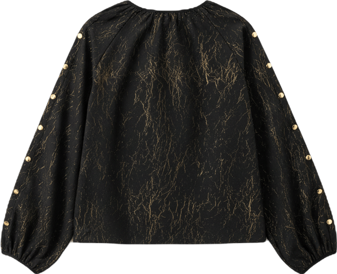 Women's Long Sleeve V-Neck Blouse