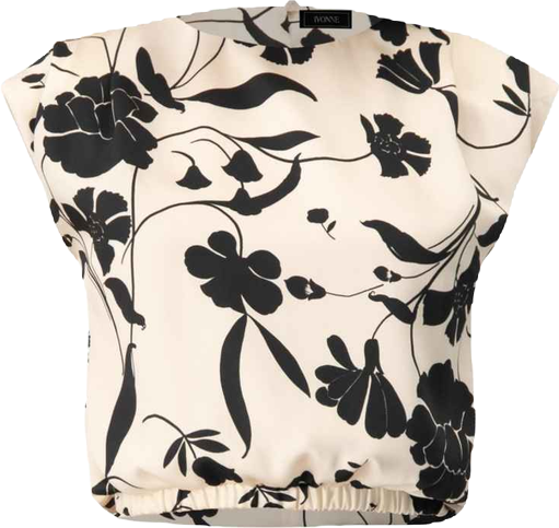 Women's Printed Sleeveless Straight Blouse