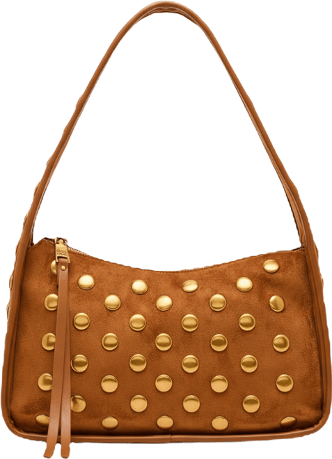 Bcheyann Studded Hobo