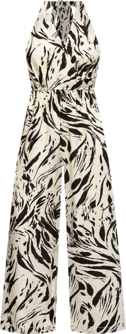 Women's Crystal Water Abstract Jumpsuit