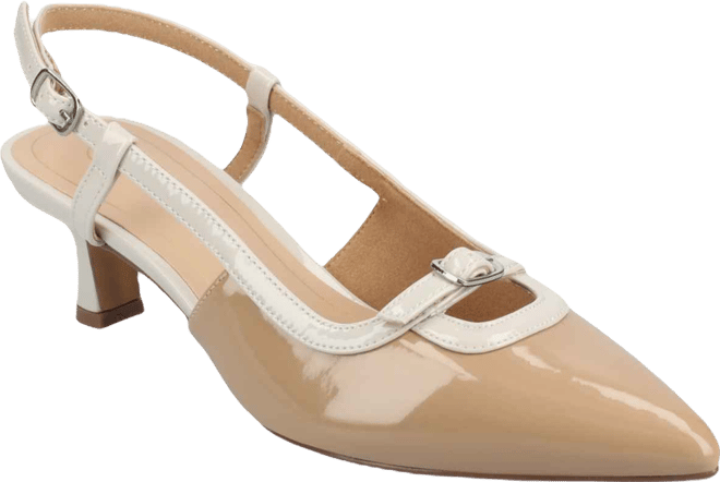 Women's Padma Slingback Kitten Heel Pumps