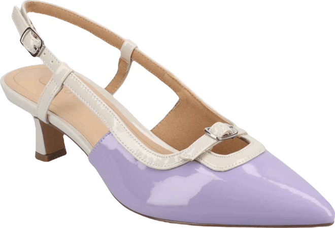 Women's Padma Slingback Kitten Heel Pumps