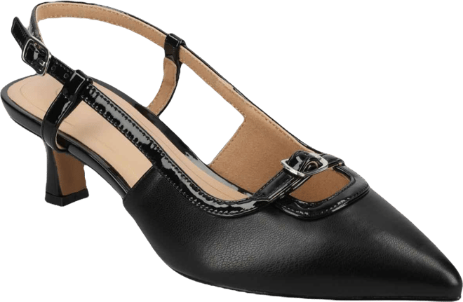 Women's Padma Slingback Kitten Heel Pumps
