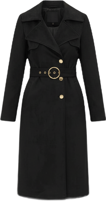 Women's Natalia Faux Suede Trench Coat