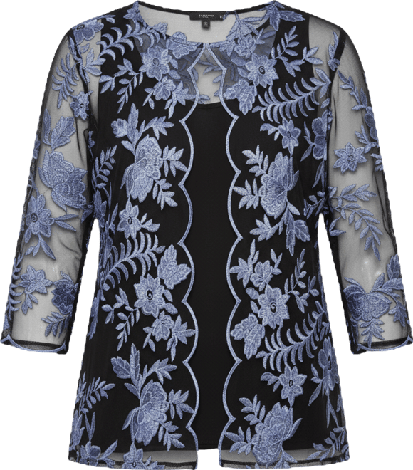 Women's Scoop Neck Tank Top with Jacket