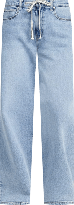 Women's Tie-Front Wide-Leg Jeans, Macy's Exclusive