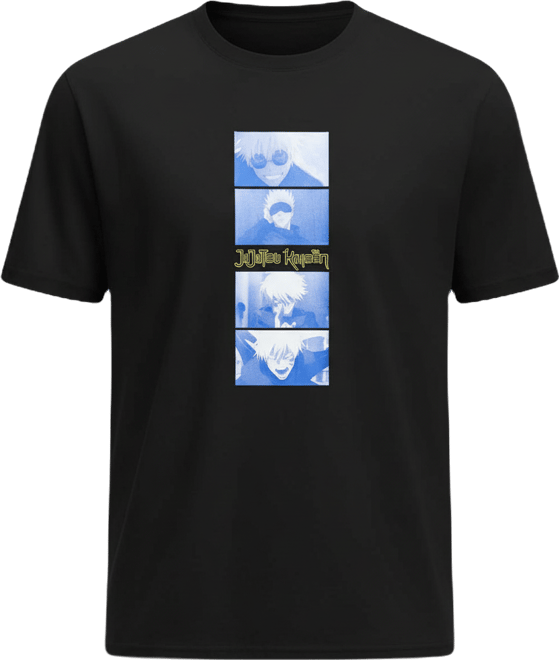 Men's Nuley Short-Sleeve JuJuTsu Kaisen Graphic Crewneck T-Shirt