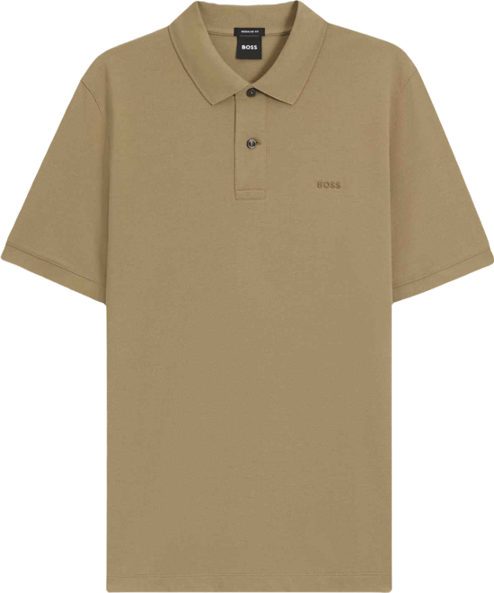 Boss by  Men's Cotton Pique Embroidered Logo Pallas Polo Shirt