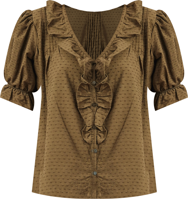 Women's Cotton Chloe Shirt in Navy