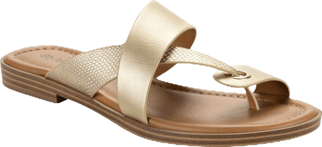 Women's Satinne Toe-Ring Thong Sandals, Created for Macy's