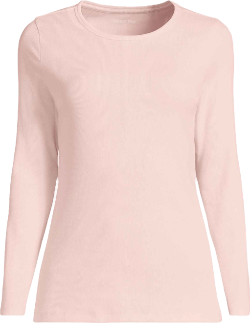 Women's Long Sleeve Micro Rib T-Shirt